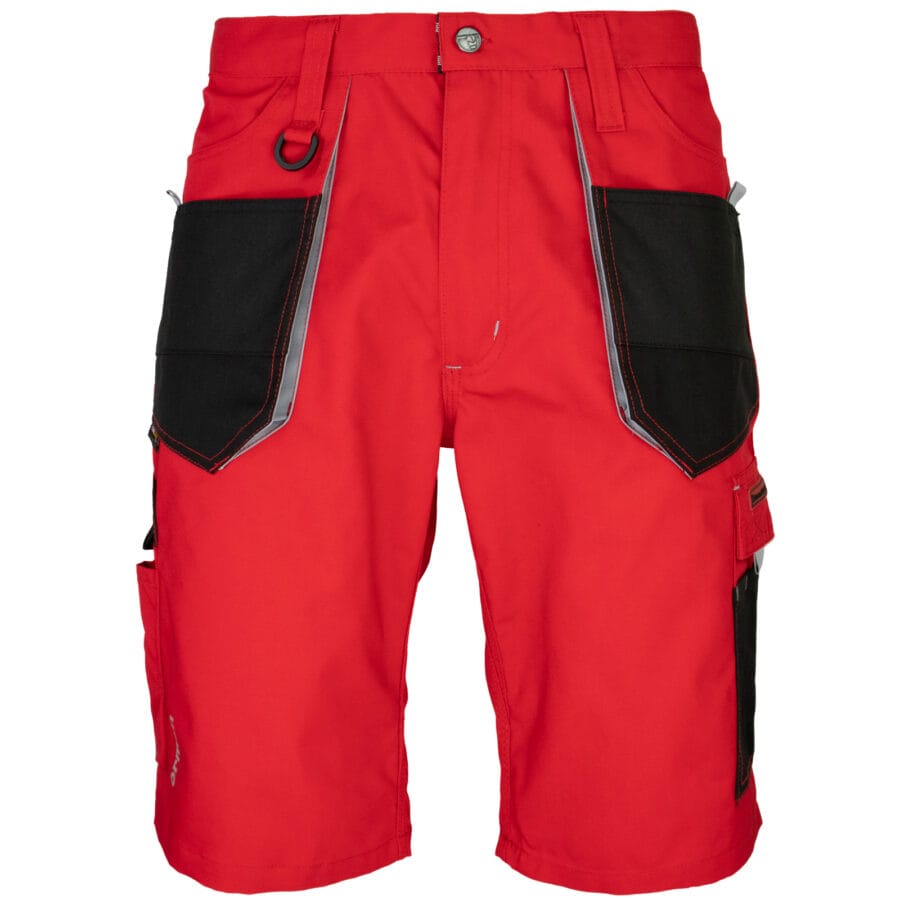Monterkové kraťasy PROFI COOL RED 2.0
