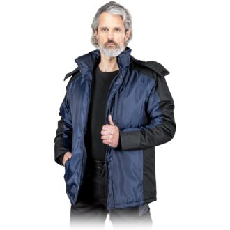 Zimná pracovná bunda s kapucňou BALTIC