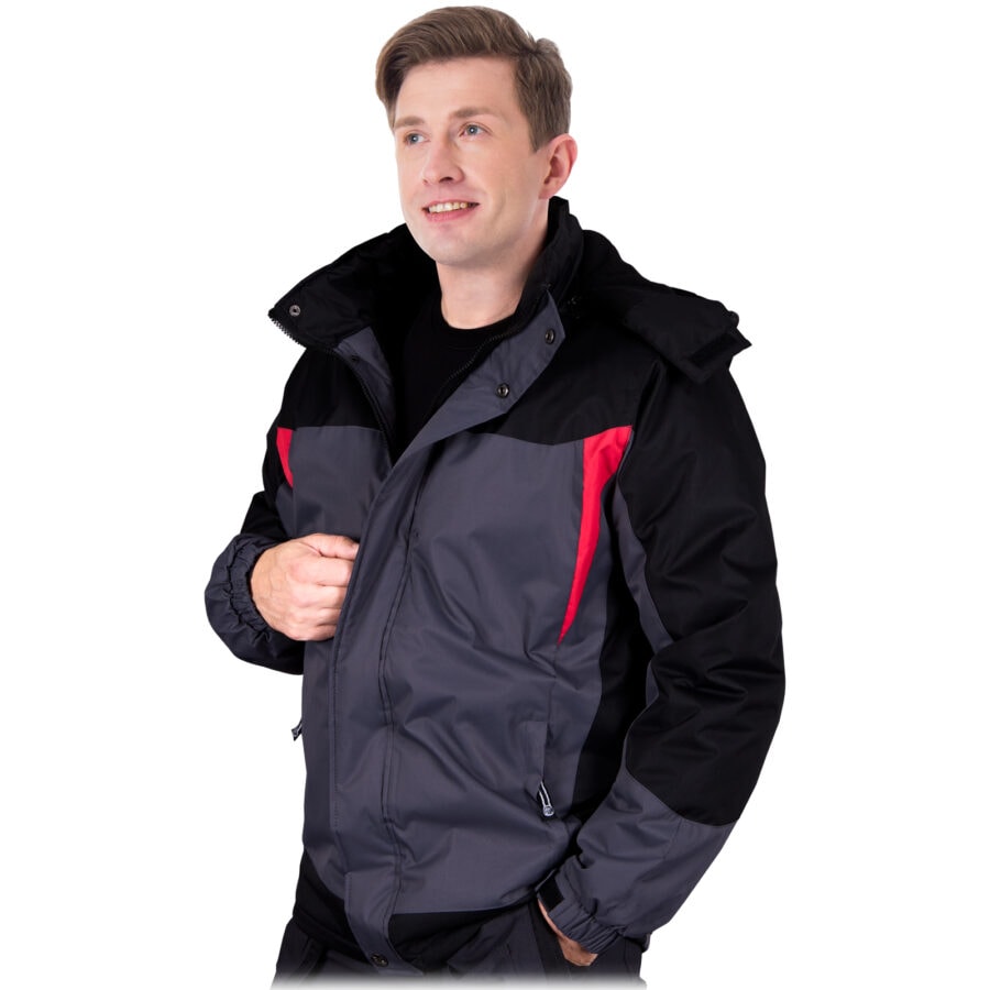Zimná pracovná bunda s kapucňou FANGER