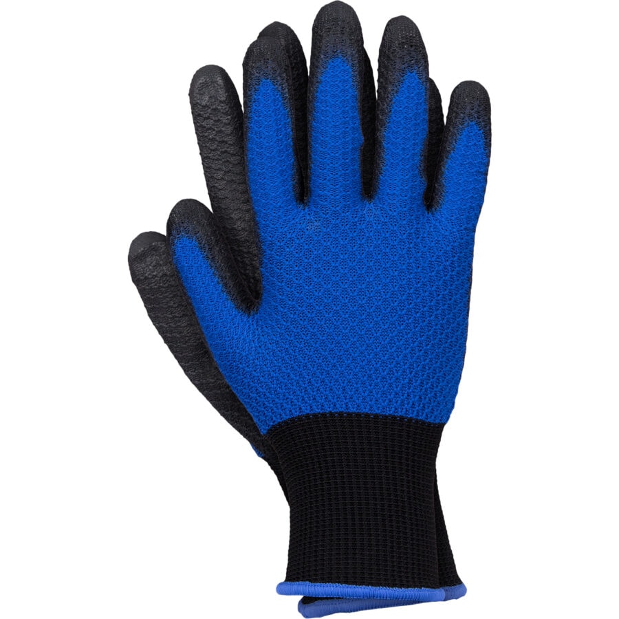 Pracovné rukavice máčané v PU HEXA OX BLUE