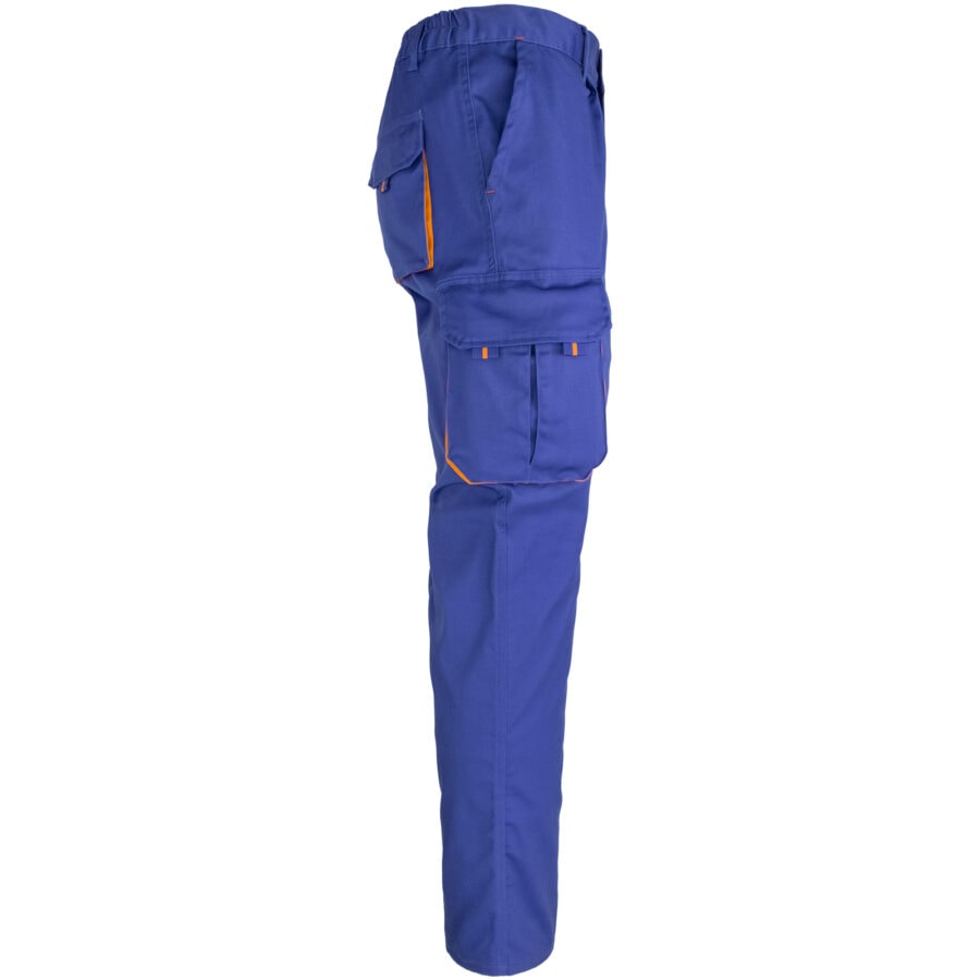 Pracovné nohavice s elastanom MANNLAND ROYAL ORANGE