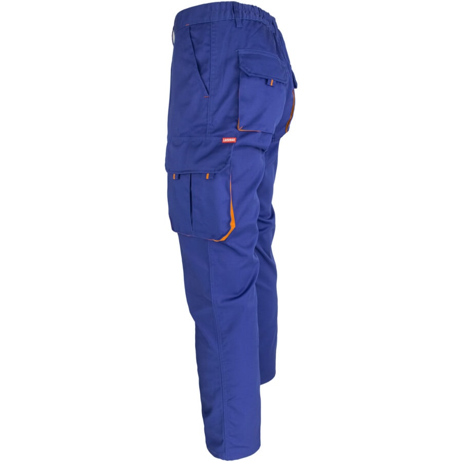 Pracovné nohavice s elastanom MANNLAND ROYAL ORANGE