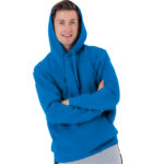 Pracovná mikina s kapucňou KANGU BLUE