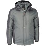 Zimná pracovná bunda s kapucňou BALTIC GREY Zimná pracovná bunda s kapucňou BALTIC GREY