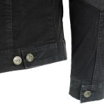 Pracovná rifľová bunda JEANS STRETCH BLACK