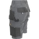 Dámske pracovné kraťasy FIO DARK GREY