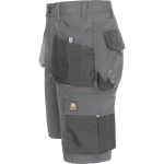 Dámske pracovné kraťasy FIO DARK GREY