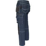 Pracovné rifľové nohavice strečové JEANS WORK BLUE