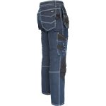 Pracovné rifľové nohavice strečové JEANS WORK BLUE