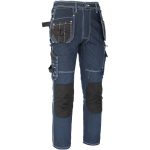 Pracovné rifľové nohavice strečové JEANS WORK BLUE