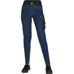 Dámske pracovné rifľové nohavice JEANS LADY BLUE