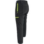 Pracovné softšelové nohavice ORKAN BLACK