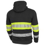 Pracovná reflexná mikina s kapucňou na zips RAUTEX