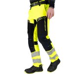 Pracovné reflexné strečové nohavice RAUT HIVIS