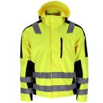 Reflexná softshellová pracovná bunda GLASGOW