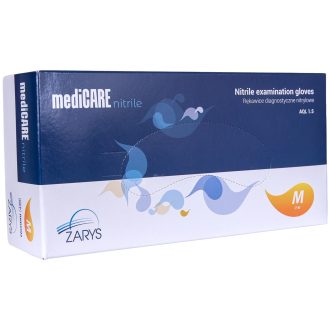 Nitrylové diagnostické jednorázové rukavice ZARYS mediCARE nepúdrované
