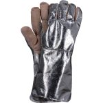 Žiaruvzdorné ochranné pracovné rukavice TERMOIZOL 1 pár 43cm