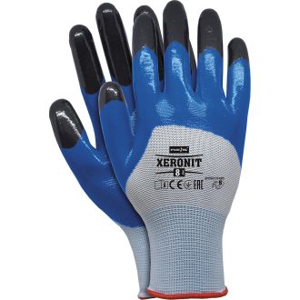 Pracovné rukavice nitrilové XERONIT BLUE