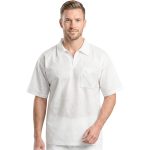 Jednorázový ochranný pracovný plášť polypro short