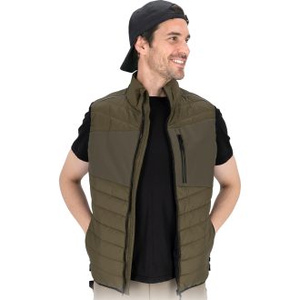 Pracovná prešívaná vesta SHELLTER GREEN